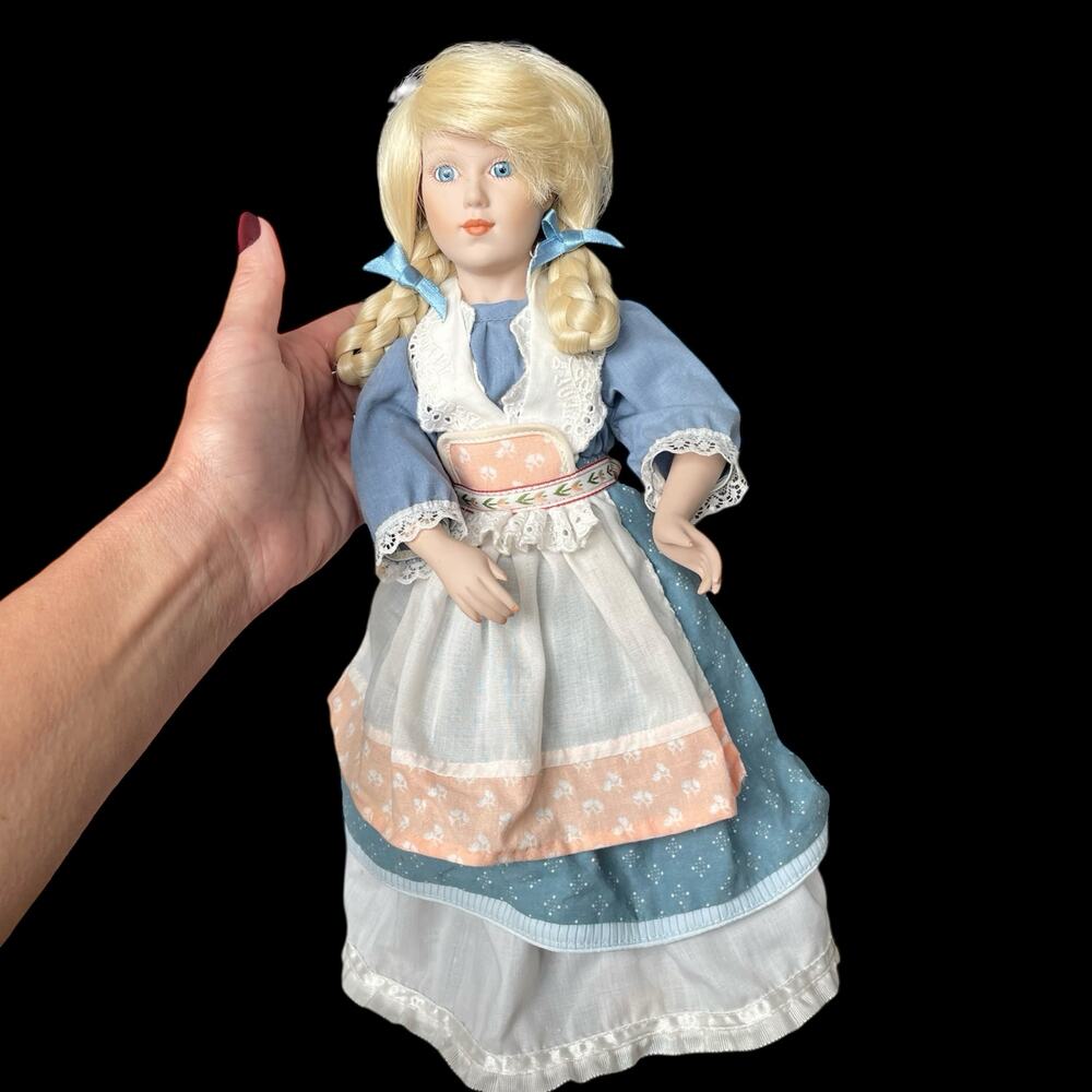 Lenox Hannah The Little Dutch Maiden Doll Vtg 1990 Children of the World READ